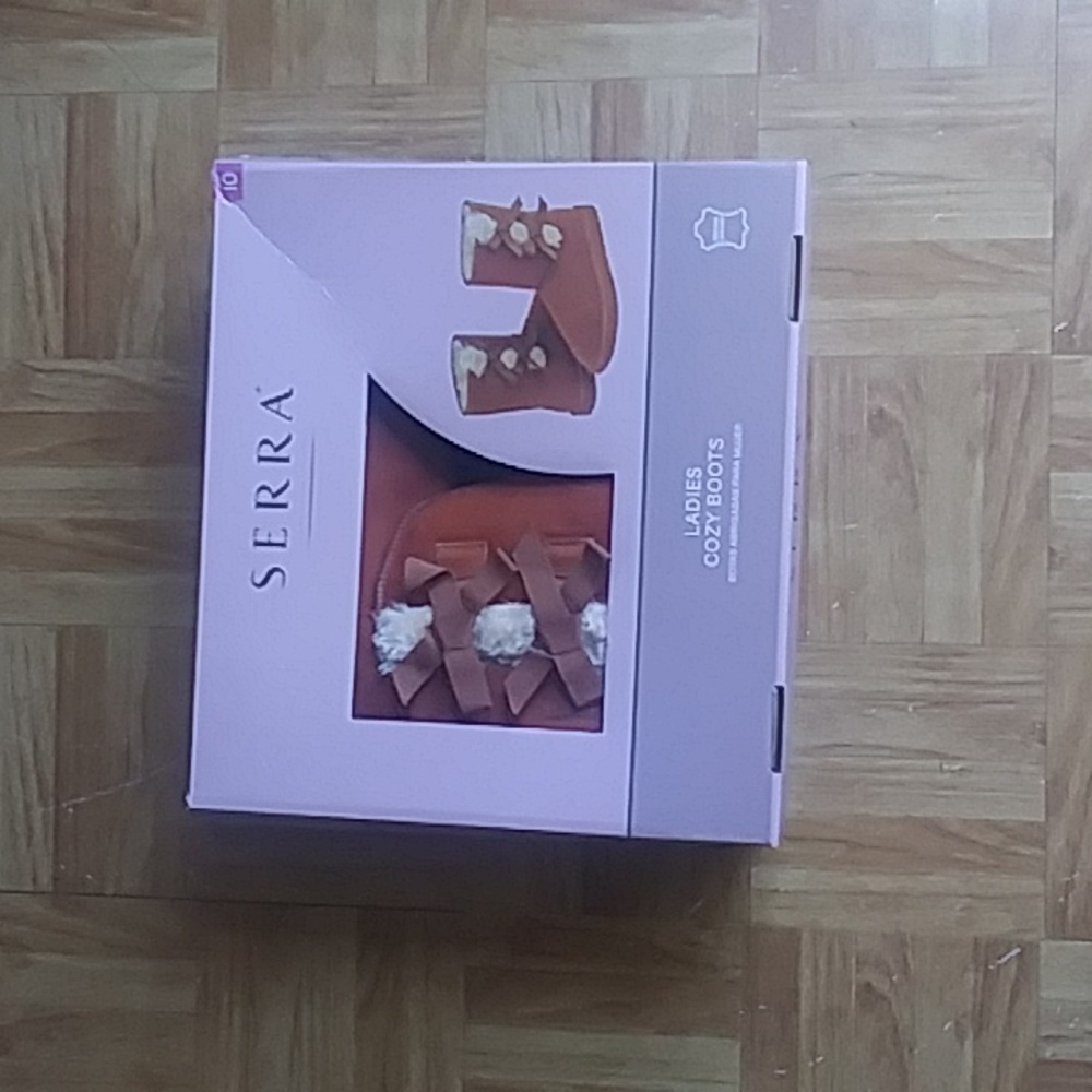 New Serra genuine leather cozy boots